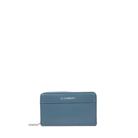 Portefeuille bleu jeans en synthétique 